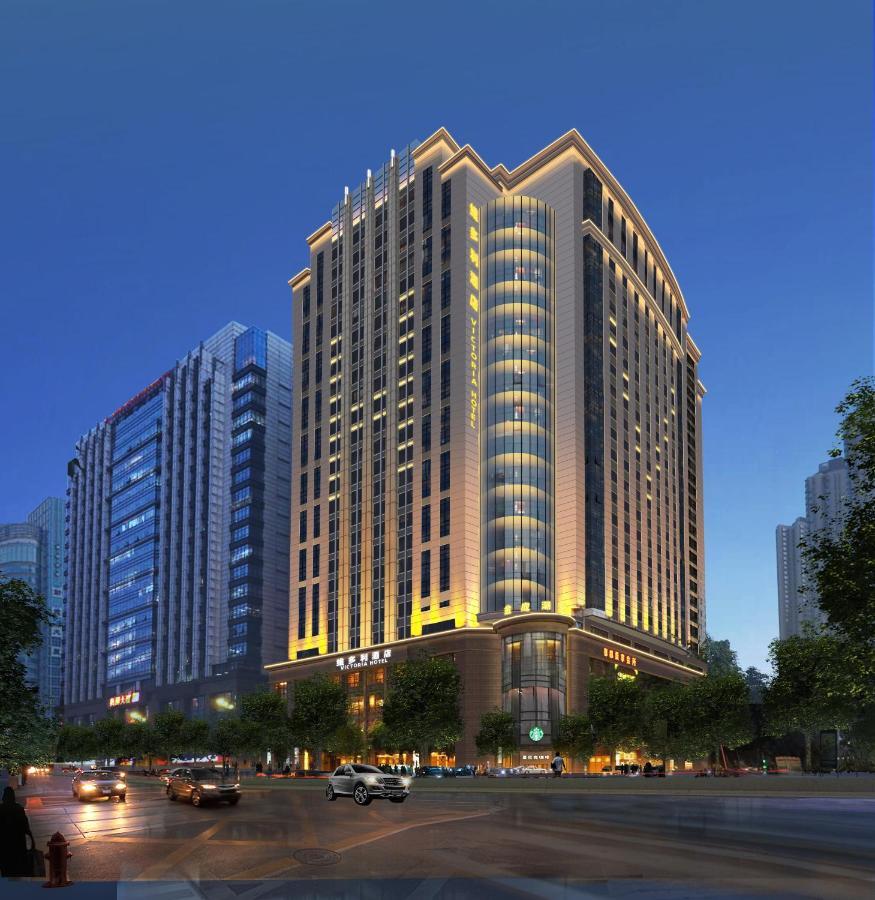 Victoria Hotel Guangzhou Zhujiang New Town Bagian luar foto