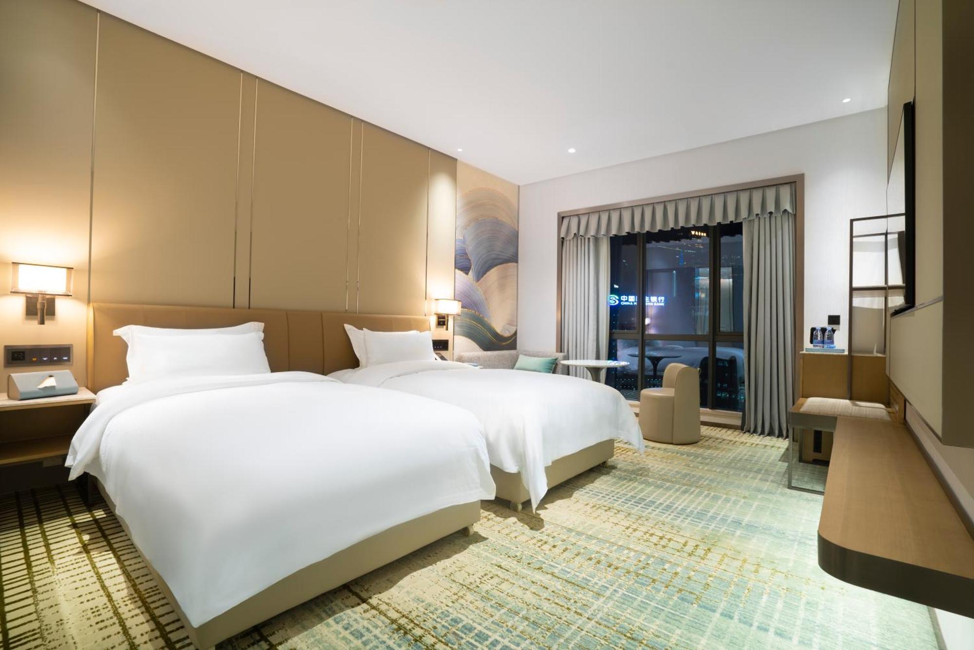 Victoria Hotel Guangzhou Zhujiang New Town Bagian luar foto