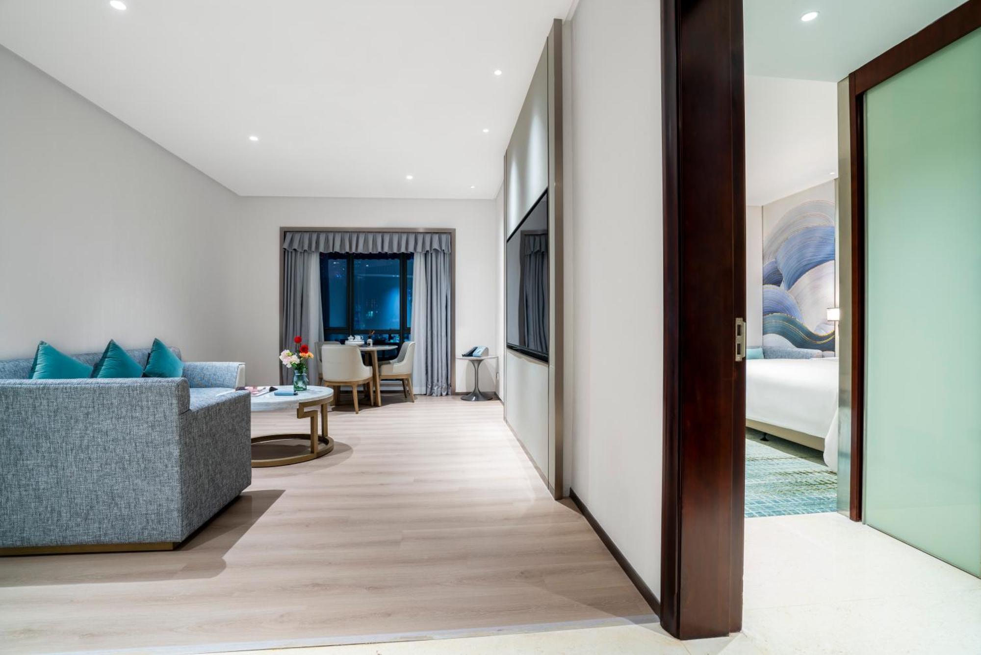 Victoria Hotel Guangzhou Zhujiang New Town Bagian luar foto