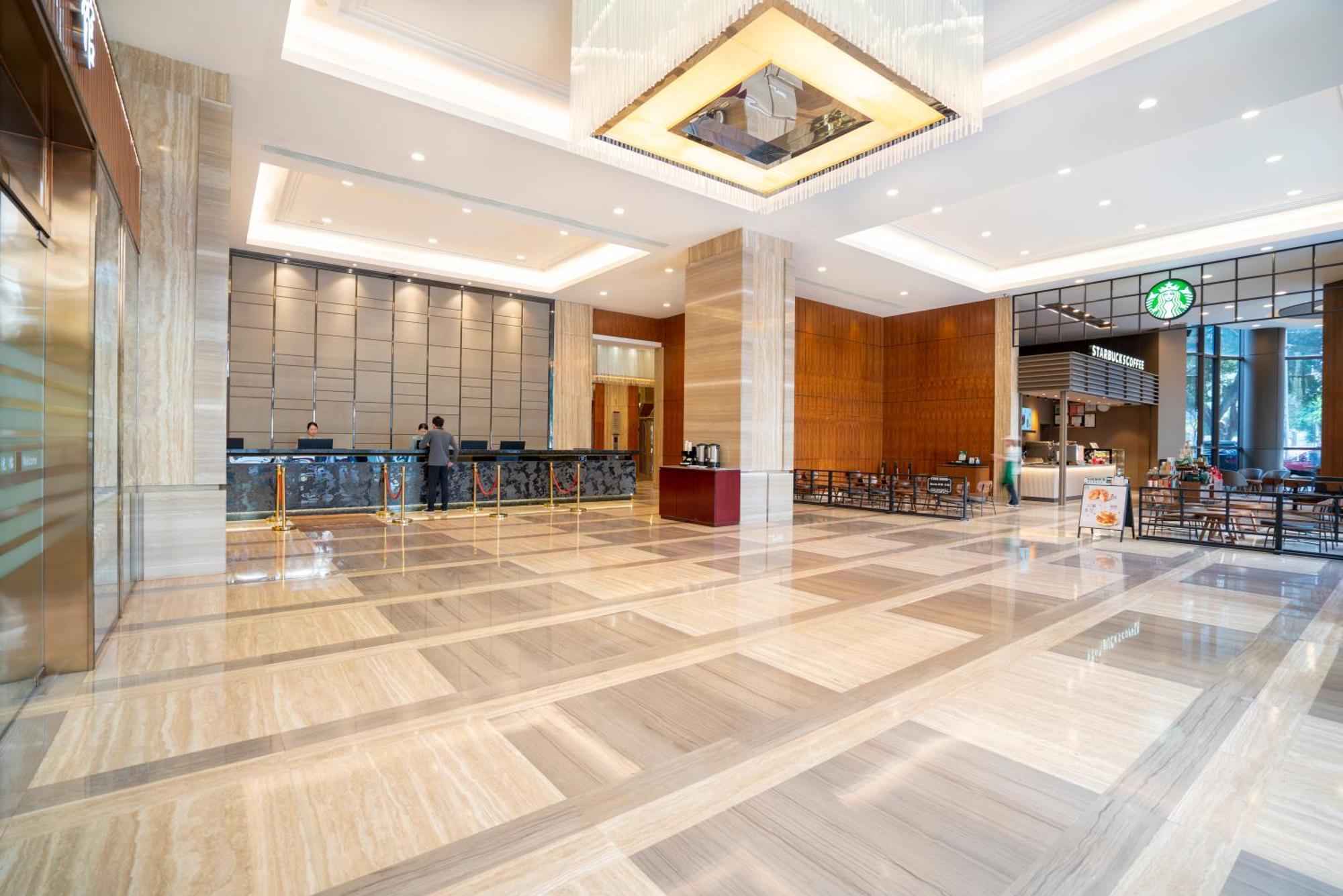 Victoria Hotel Guangzhou Zhujiang New Town Bagian luar foto