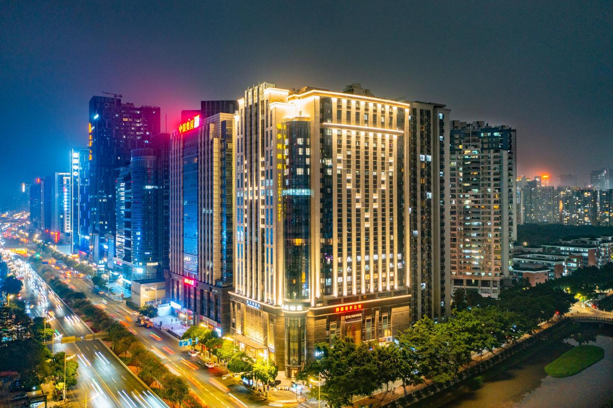 Victoria Hotel Guangzhou Zhujiang New Town Bagian luar foto